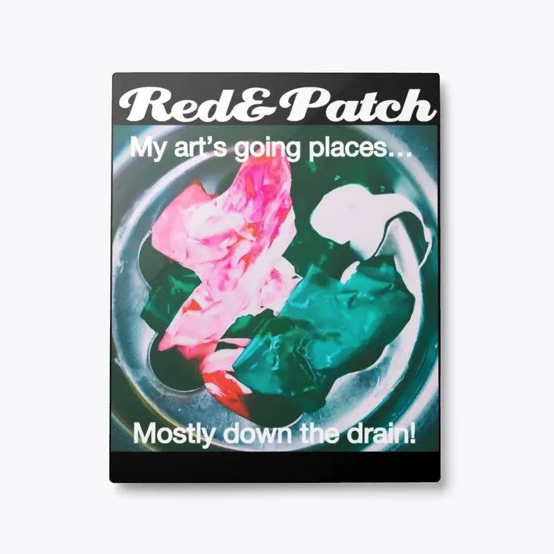 RED and PATCH - Colorful Swirl Edition